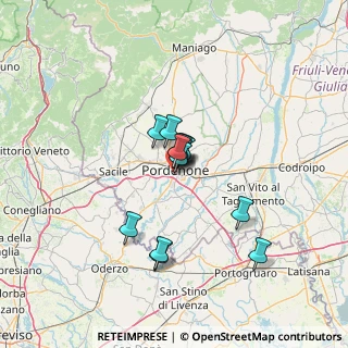 Mappa PN V.le TV, 33170 Pordenone PN, Italia (8.79615)