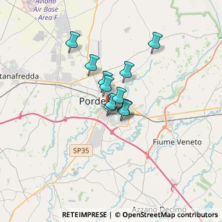 Mappa Via Lignano, 33170 Pordenone PN, Italia (2.03818)