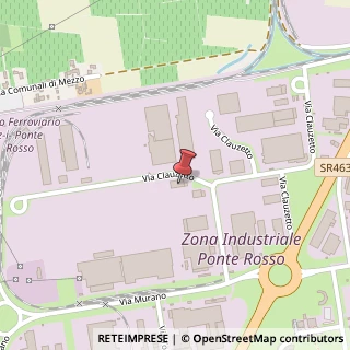 Mappa Via Clauzetto, 7, 33078 San Vito al Tagliamento, Pordenone (Friuli-Venezia Giulia)
