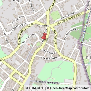 Mappa Piazza De Amicis Edmondo, 1, 34170 Gorizia, Gorizia (Friuli-Venezia Giulia)