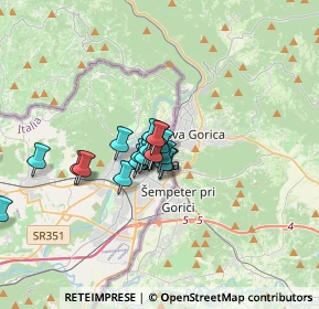 Mappa Piazza Edmondo de Amicis, 34170 Gorizia GO, Italia (2.472)