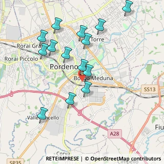 Mappa Via Oderzo, 33170 Pordenone PN, Italia (2.00071)