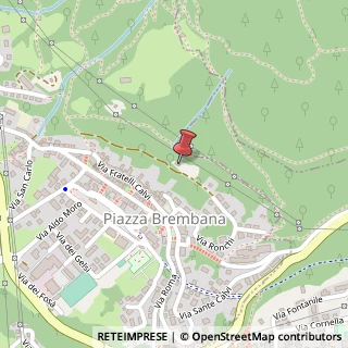 Mappa Via Ronchi, 38, 24014 Piazza Brembana, Bergamo (Lombardia)