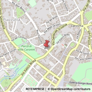 Mappa Piazza Nicolò Tommaseo, 5, 34170 Gorizia, Gorizia (Friuli-Venezia Giulia)