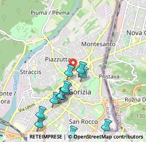 Mappa Piazza Nicolò Tommaseo, 34170 Gorizia GO, Italia (1.05083)