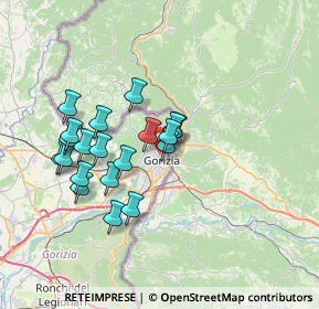 Mappa Piazza Nicolò Tommaseo, 34170 Gorizia GO, Italia (6.2325)