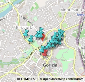 Mappa Piazza Nicolò Tommaseo, 34170 Gorizia GO, Italia (0.289)