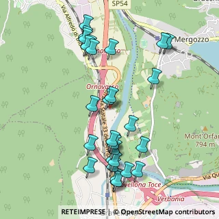 Mappa Località Campone, 28802 Mergozzo VB, Italia (1.09655)