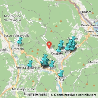 Mappa Via Piazzetta, 21030 Cugliate-Fabiasco VA, Italia (1.752)