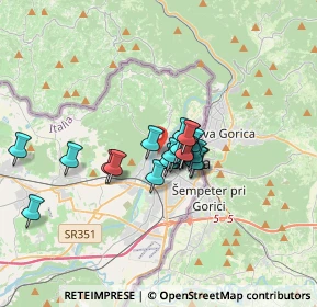 Mappa Via A. Gramsci, 34170 Gorizia GO, Italia (2.2525)
