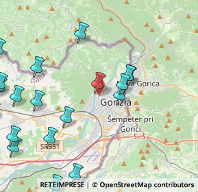 Mappa Via A. Gramsci, 34170 Gorizia GO, Italia (5.6555)