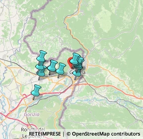 Mappa Via Antonio Gramsci, 34170 Gorizia GO, Italia (4.26667)