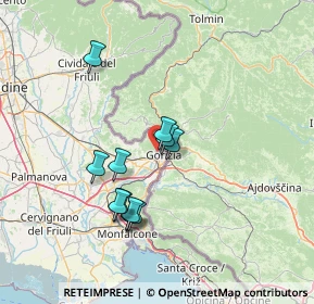 Mappa Via Antonio Gramsci, 34170 Gorizia GO, Italia (12.00818)