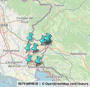 Mappa Via Antonio Gramsci, 34170 Gorizia GO, Italia (8.87)