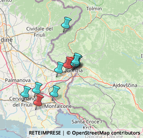 Mappa Via A. Gramsci, 34170 Gorizia GO, Italia (10.51364)