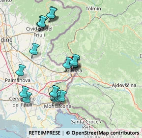 Mappa Via Antonio Gramsci, 34170 Gorizia GO, Italia (15.687)