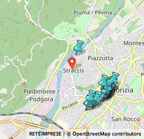 Mappa Via A. Gramsci, 34170 Gorizia GO, Italia (1.113)
