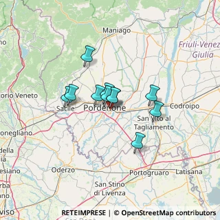 Mappa Via Tintoretto, 33170 Pordenone PN, Italia (8.57)