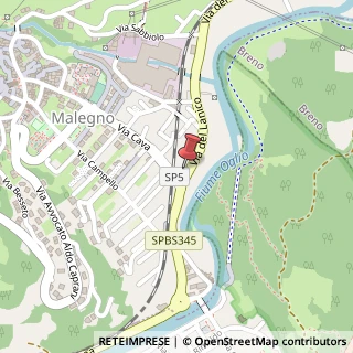 Mappa Via del Lanico, 73, 25053 Malegno, Brescia (Lombardia)