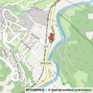 Mappa Via del Lanico, 73, 25053 Malegno, Brescia (Lombardia)