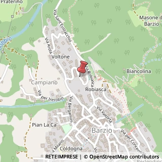 Mappa Via Guglielmo Marconi, 3, 23816 Barzio, Lecco (Lombardia)