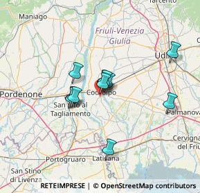 Mappa Via Michele Gortani, 33033 Codroipo UD, Italia (9.94818)