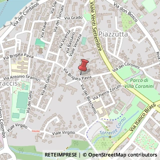 Mappa Via Brigata Pavia, 46, 34170 Gorizia, Gorizia (Friuli-Venezia Giulia)