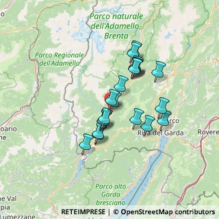 Mappa Via della Chiusura, 38085 Bersone TN, Italia (10.952)
