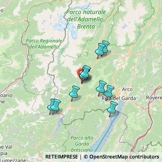 Mappa Via della Chiusura, 38085 Bersone TN, Italia (10.79455)