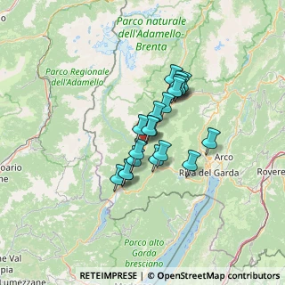 Mappa Via della Chiusura, 38085 Bersone TN, Italia (9.2085)