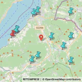 Mappa Via Mesenzana, 21030 Brissago-Valtravaglia VA, Italia (5.4575)