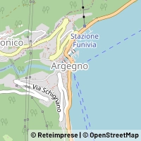 Mapa Argegno