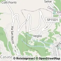Karte Cerano d'Intelvi