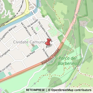 Mappa Via Sovea, 29, 25040 Cividate Camuno, Brescia (Lombardia)