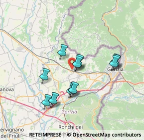 Mappa Via Battisti, 34070 Capriva del Friuli GO, Italia (6.13)