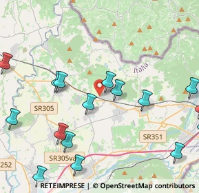 Mappa Via Battisti, 34070 Capriva del Friuli GO, Italia (6.001)