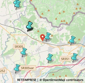 Mappa Via Battisti, 34070 Capriva del Friuli GO, Italia (4.62462)