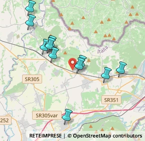 Mappa Via Battisti, 34070 Capriva del Friuli GO, Italia (3.7525)
