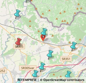 Mappa Via Battisti, 34070 Capriva del Friuli GO, Italia (6.10909)