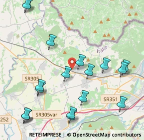 Mappa Via Battisti, 34070 Capriva del Friuli GO, Italia (5.07278)