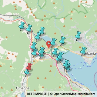 Mappa Via portaiolo, 28802 Mergozzo VB, Italia (3.7005)