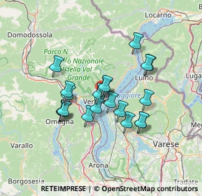 Mappa Piazzale Cavalieri dell'Ordine di San Giovanni, 28921 Verbania VB, Italia (10.993)
