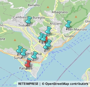 Mappa Piazzale Cavalieri dell'Ordine di San Giovanni, 28921 Verbania VB, Italia (1.58167)