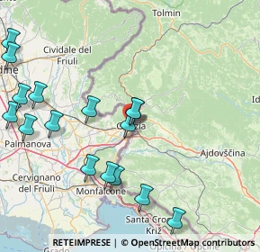 Mappa Via Giuseppe Mazzini, 34170 Gorizia GO, Italia (18.89875)
