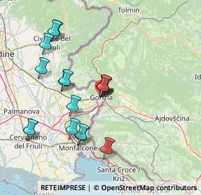 Mappa Via Giuseppe Mazzini, 34170 Gorizia GO, Italia (14.25235)