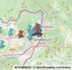 Mappa Via Giuseppe Mazzini, 34170 Gorizia GO, Italia (2.0105)