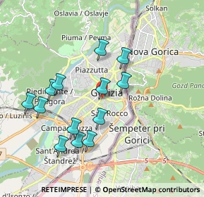 Mappa Via Giuseppe Mazzini, 34170 Gorizia GO, Italia (1.79)