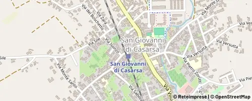Mappa Casarsa della Delizia