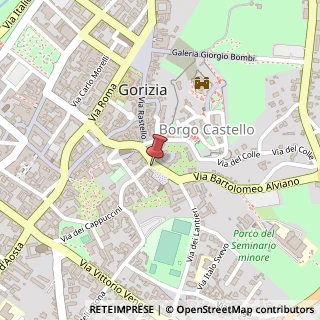 Mappa Piazza Sant'antonio, 16, 34170 Gorizia, Gorizia (Friuli-Venezia Giulia)