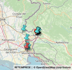 Mappa Via IX Agosto, 34170 Gorizia GO, Italia (6.36571)